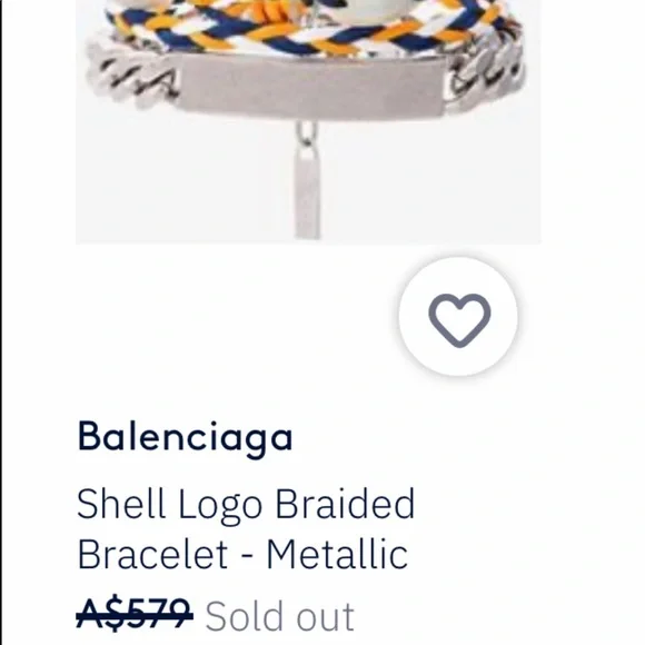 BALENCIAGA BRACELET 😍